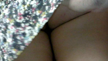 Ut_1681# Girl in a short loose skirt was begging me to shoot girl upskirt movies with her ass. This 