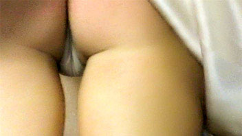 Ut_2202# Slender brunette chick in short beige dress. Successful upskirt porn photos in movement. Th