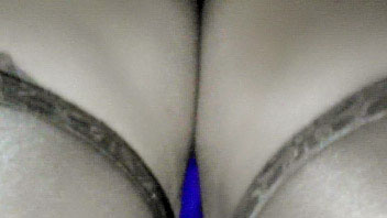 Ut_1616# Girl in a short black skirt got into my voyeur upskirt clips. Beautiful round booty in blue