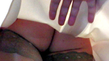 Ut_1736# Girl with a short haircut in a loose white skirt was in my upskirt clips today. I've slowly