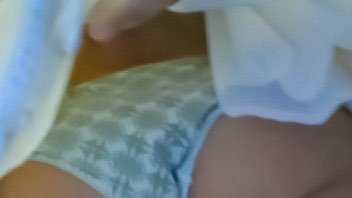 Ut_2612# Another beauty in white! Another wonderful ass and tiny panties. Another street upskirt vid
