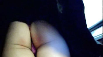 Ut_1236# Tanned brunette in short black skirt! I've got several great close up upskirt pussy video! 
