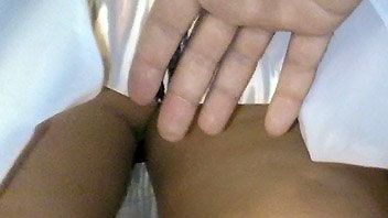 Ut_1916# Blondie in long brown skirt. Amazing girl upskirt pics of her ass in close-up. Cameraman ma